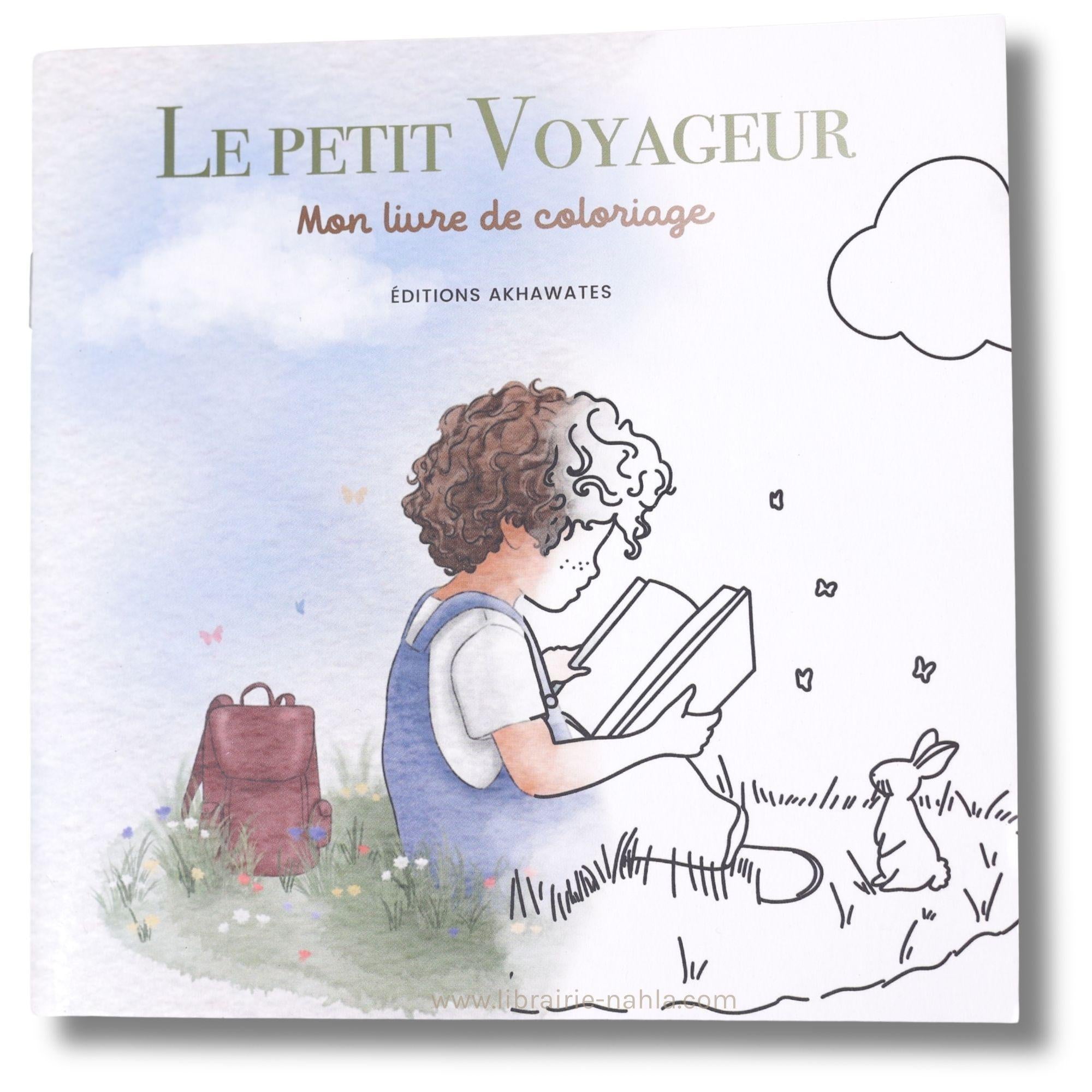 Le petit voyageur - mon livre de coloriage