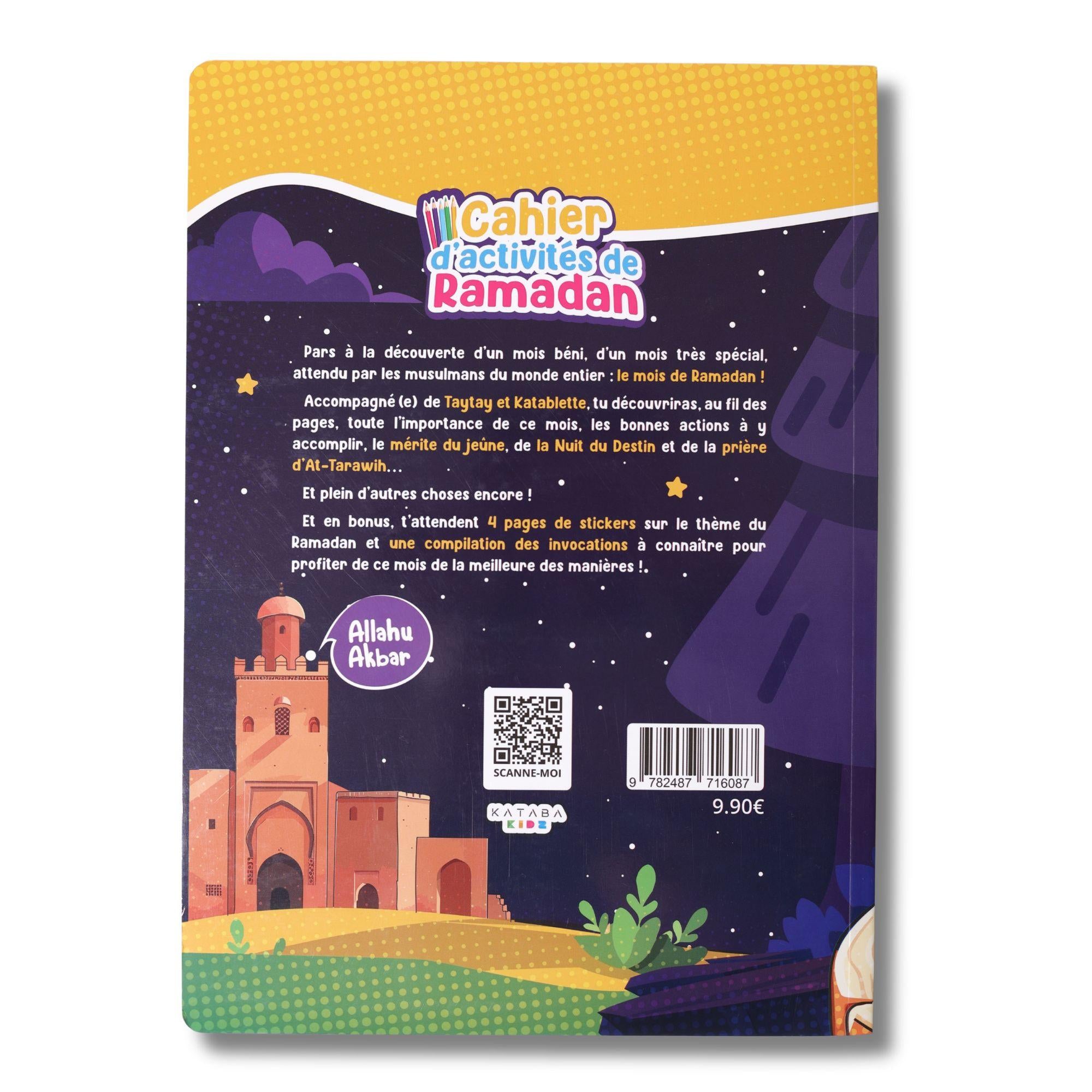 Cahier d'activités de Ramadan