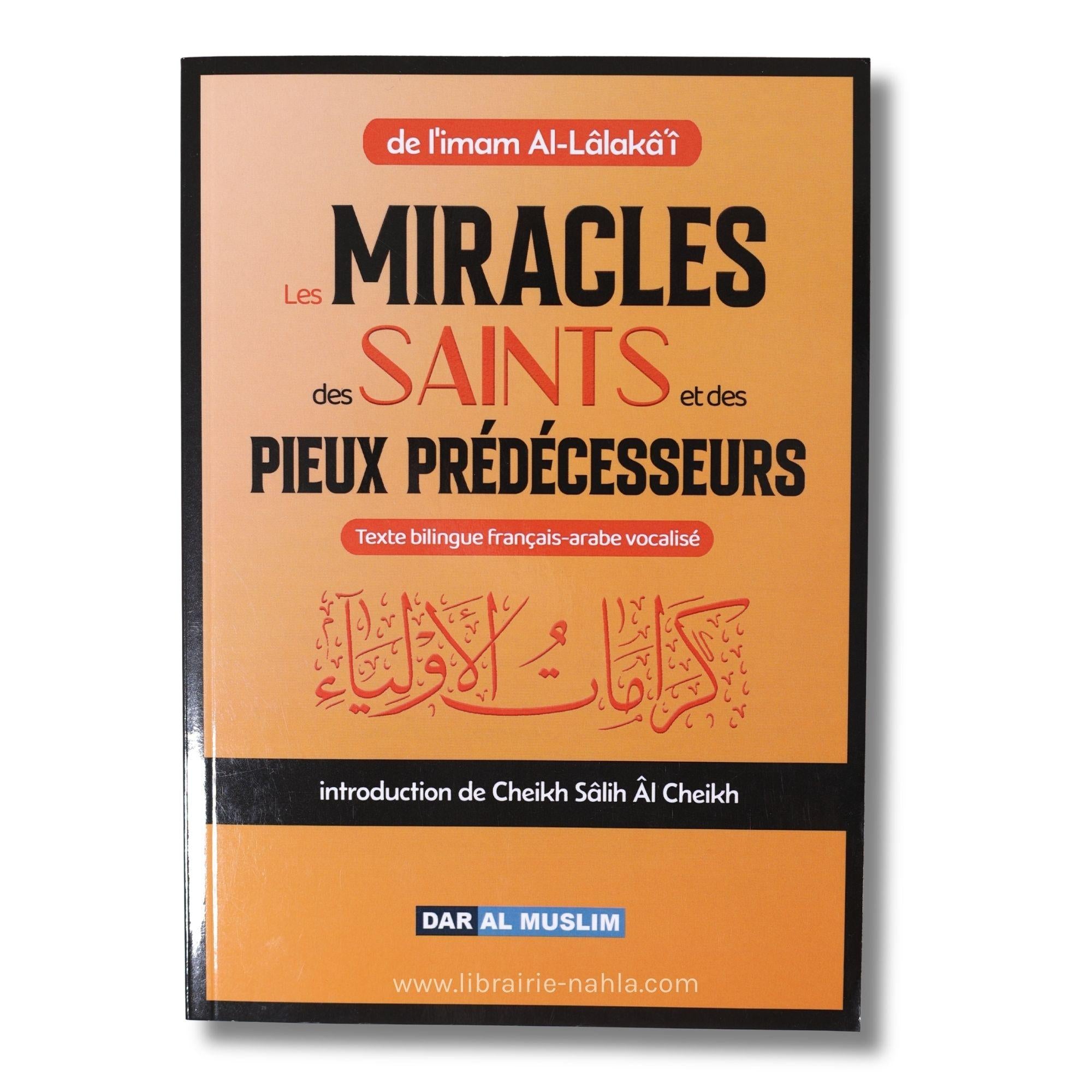 Les miracles des saints et des pieux prédécesseurs