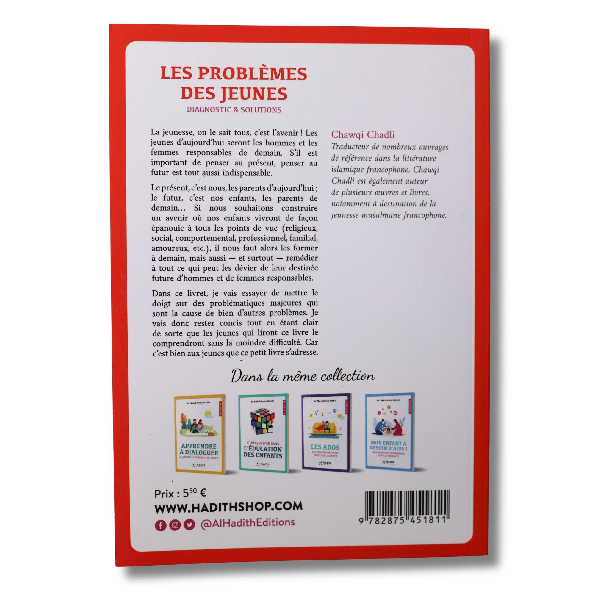 Les problèmes des jeunes ; diagnostic et solutions