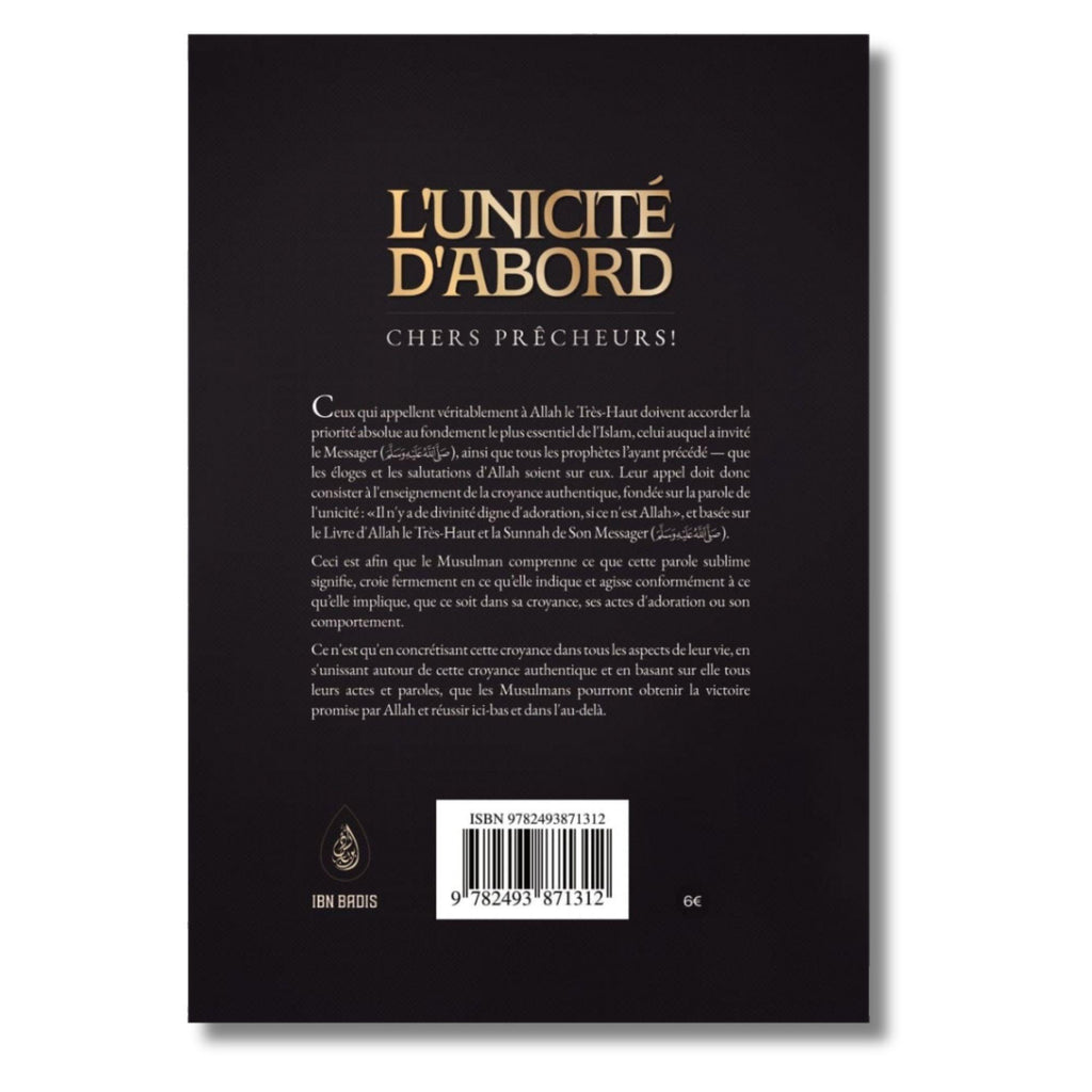 L'unicité d'abord chers prêcheurs !