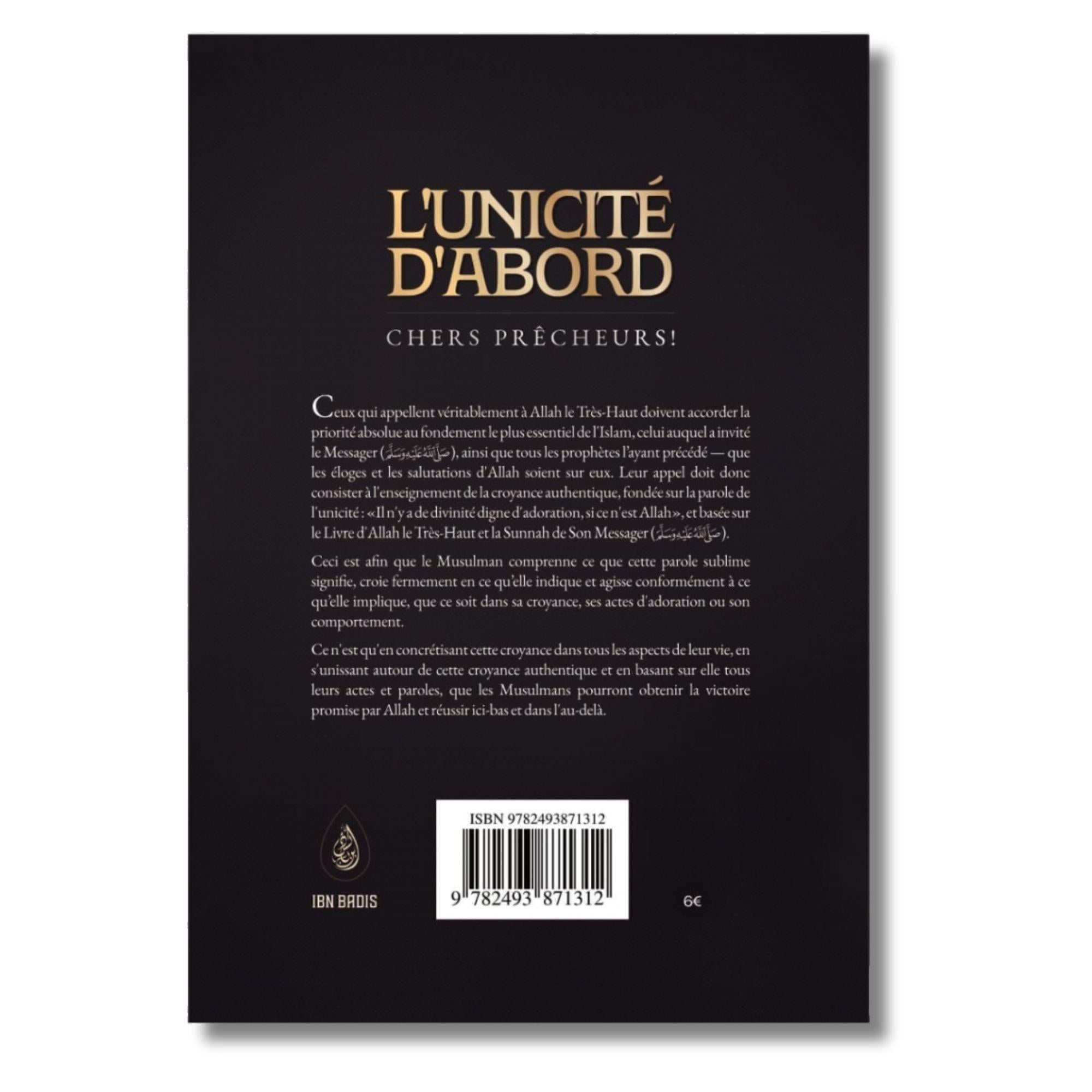 L'unicité d'abord chers prêcheurs !