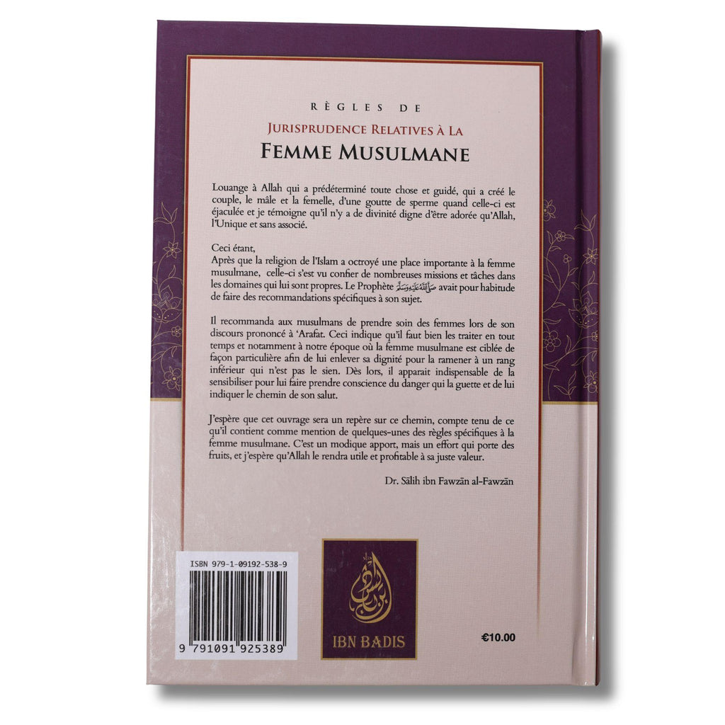 Règles de jurisprudence relatives à la femme musulmane